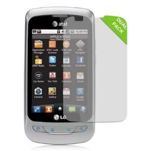 Dual Pack Screen Guard Protector for LG Thrive / Phoenix 