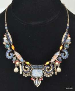 Magnificent New AYALA BAR BLUEBERRY HILL Classic Necklace Spring 2012 