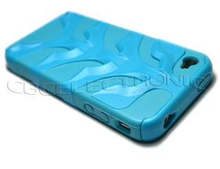 New fish bone silicone case back cover for iphone 4 4g  