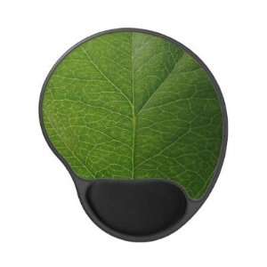  Green Leaf Gel Mouse Mat