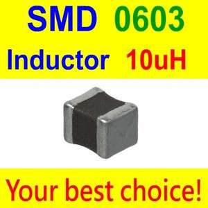 50 pcs SMD SMT Surface Mount 0603 Inductor 10uH 10 uH  