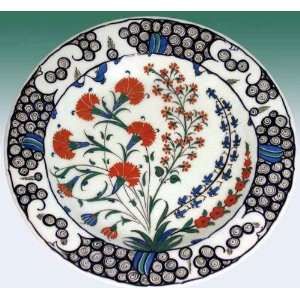  Plate with Foliated Rim