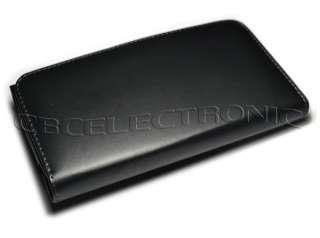 New Black PU leather Belt case holster for Samsung i9220 Galaxy Note 