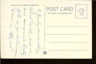 Description  Vintage Postcard (PC). Rock Cliffs, Flint Creek 