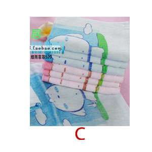 New Baby Toddler Cartoon Cute Soft Bath Towel Cotton Washcloth 50*27cm 