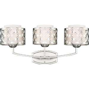 Satco Products Inc 60/4663 Margaux   3 Light Vanity Fixture w/ Satin 