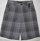 NEW MENS ONEILL CONTACT WALKING SHORTS HEATHER GREY SIZE 33  