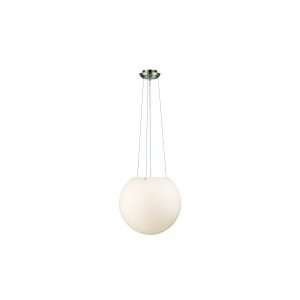 Forecast F49736 Cirque 1 Light Mini Pendant in Satin Nickel with 