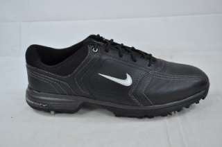   SHOE WATER RESISTANT LEATHER BLACK SILVER 336040 001(#6899)10  