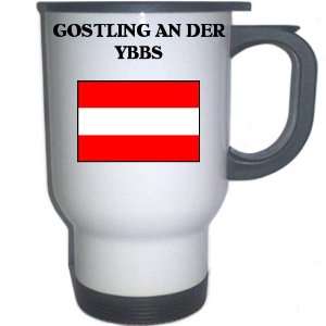 Austria   GOSTLING AN DER YBBS White Stainless Steel Mug 
