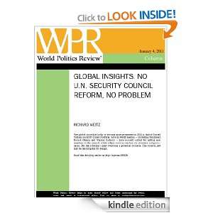 No U.N. Security Council Reform, No Problem (Global Insights, by 