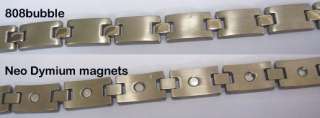 CLASS SV Titanium Neodymium Magnet Bracelet Wrist Band Therapy Pain 