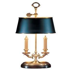  Wildwood 597 2 Light Brass Candle Desk Lamp