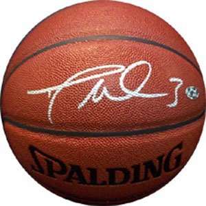 Signed Dwyane Wade Basketball   Spalding IndoorOutdoor  