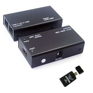  HDMI Extender to Cat5e/Cat6e (up to 50 Meter/150 Feet 