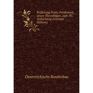   50. Geburtstag (German Edition) Ã sterreichische Rundschau Books
