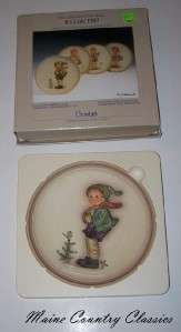 1989 Goebel HUMMEL COLLECTOR PLATE w/Box Its Cold #735  