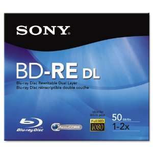  Sony Blu Ray 2X 50GB BD RE Rewritable Dual Layer DL Media 