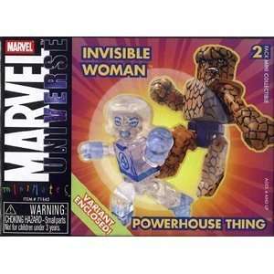   Series 8 Clear Invisible Woman Powerhouse Thing Variant Toys & Games