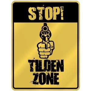  New  Stop  Tilden Zone  Parking Sign Name