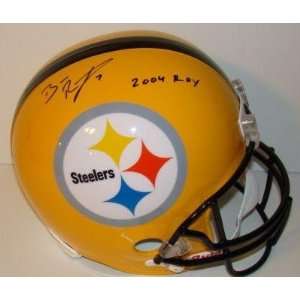Ben Roethlisberger Autographed Helmet   Replica   Autographed NFL 