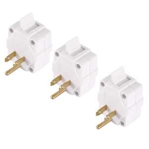  GE 52149 Handy Switch Grounded White 6 Pack Electronics