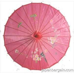  Hot Pink Asian Parasol 22in