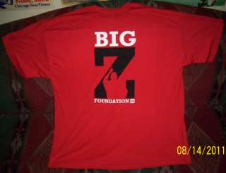 Chicago Cubs Zambrano 38 Big Z Foundation T Shirt 2XL  