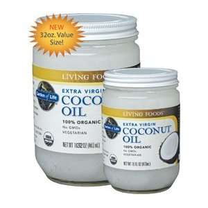Coconut Oil Organic 16oz, Garden of Life