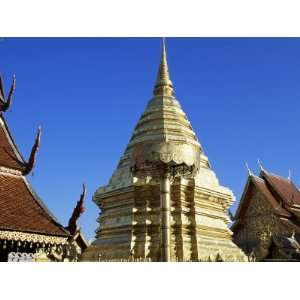 Wat Phra That Doi Suthep, Near Chiang Mai, Thailand, Southeast Asia 