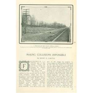  1909 La Croix Cab Signal Preventing Train Wrecks 