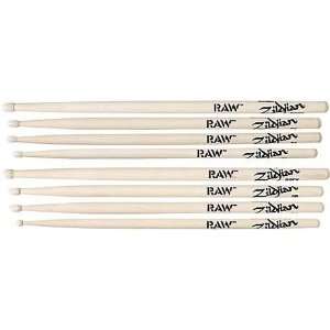    Zildjian RAW Series Drumsticks, Nylon 5B Musical Instruments