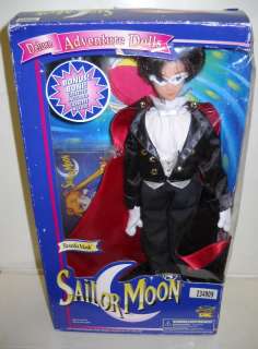 1177 NRFB Irwin Sailor Moon   Tuxedo Mask w/Cassette  