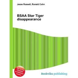    BSAA Star Tiger disappearance Ronald Cohn Jesse Russell Books