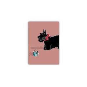  Paper Russells Greeting Card  5x7   Scottish Terrier 