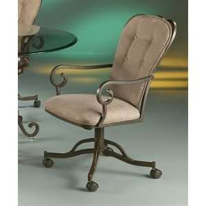   Magnolia Caster Chair in Autumn Rust   MA 160 AR 631