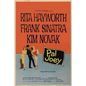 Pal Joey Poster Movie B 27x40 Frank Sinatra Rita Hayworth Kim Novak 