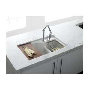 KOHLER K 6411 2K 0 Indio Undercounter Double Offset Basin Kitchen Sink 