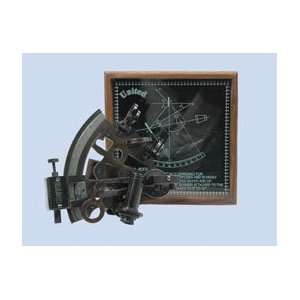  Nautical Sextant Brass Navigational Tool 5 x 4.5 x 2.5 