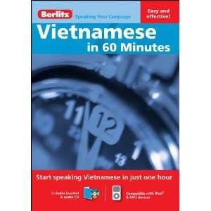  686596 Vietnamese In 60 Minutes   Audio CD And Booklet Electronics