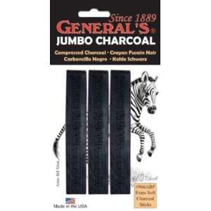  JUMBO CHARCOAL STKS XSOFT PK/3 Patio, Lawn & Garden