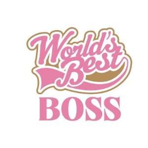 Cute Pink Worlds Best Boss Coffee Mugs
