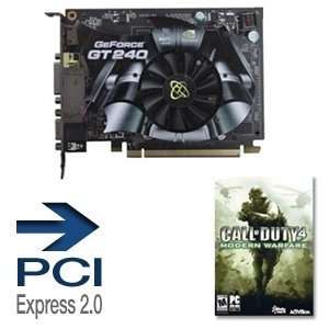  XFX GeForce GT 240 512MB DDR5 w/Free COD4 Electronics
