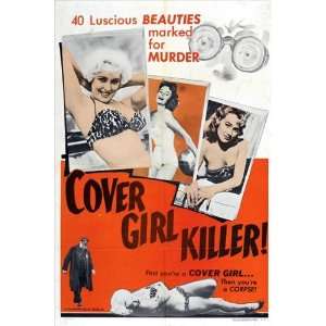  Cover Girl Killer Movie Poster (27 x 40 Inches   69cm x 