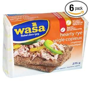 Wasa Hearty Crispbread, 9.7 Ounce (Pack Grocery & Gourmet Food