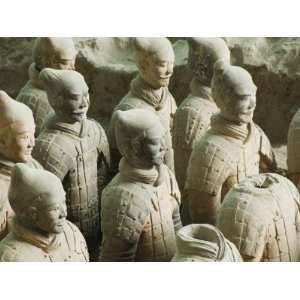  Museum of the Terracotta Warriors Opened in 1979 Near Xian 