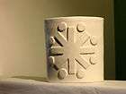 Jonathan Adler Oval White Couture Pottery Ceramic Vase