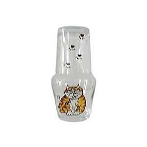  Shandy Cat Carafe and Glass 