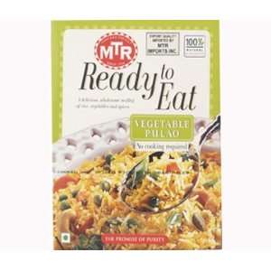 MTR Vegetable Pulao 10.5oz   1 case ( 210 oz)  Grocery 