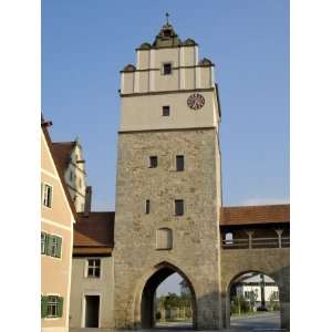  Nordlingertor (Nordlinger Gate), Dinkelsbuhl, Bavaria (Bayern 